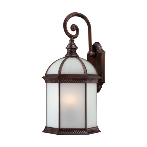 Nuvo 60/4988 Boxwood ES; 1 Light; 26 in.; Outdoor Wall with Frosted Glass; (1) 26W GU24 Base Lamp Included