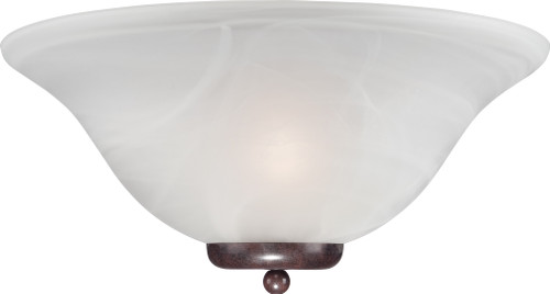 Nuvo 60/5378 Ballerina; 1 Light; Wall Sconce; Old Bronze with Alabaster Glass