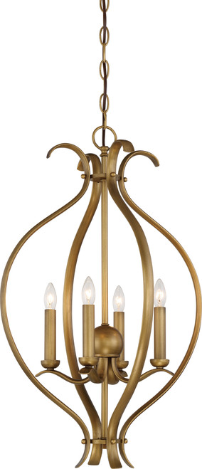 Nuvo 60/5810 Dillard; 4 Light; Caged Pendant