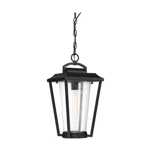Nuvo 60/6514 Lakeview; 1 Light; Hanging Lantern; Aged Bronze Finish with Clear Seed Glass