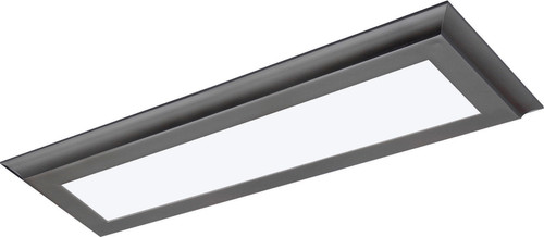 Nuvo 62/1175 22W; 7 in.; x 25 in.; Surface Mount LED Fixture; 3000K; Gun Metal Finish; 100-277V