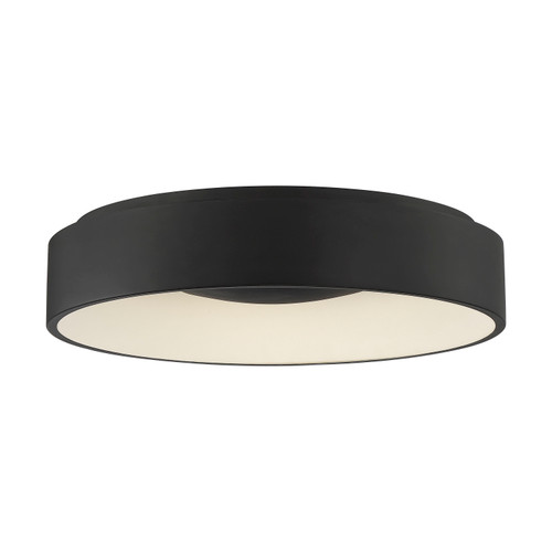 Nuvo 62/1454 Orbit; 30W LED Flush Mount; Black Finish