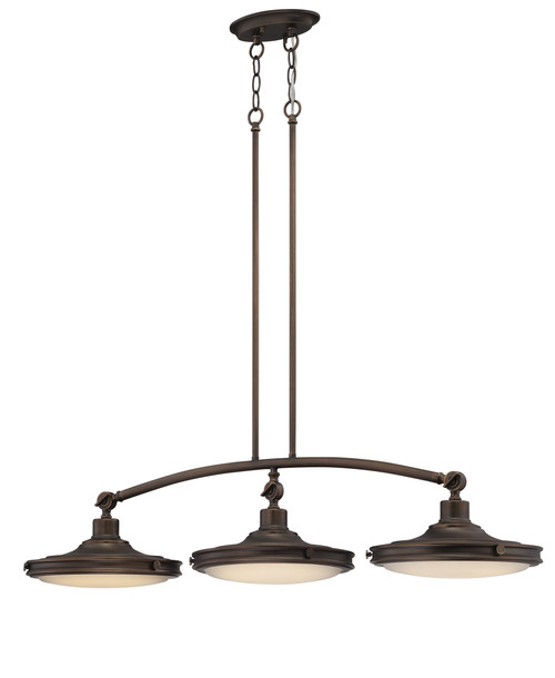 Nuvo 62/164 Houston; (3) LED Island Pendant