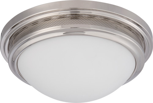Nuvo 62/536 Corry; LED Flush Fixture with Frosted Glass