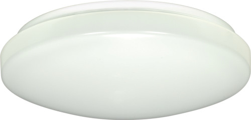 Nuvo 62/546 11 in.; Flush Mounted LED Light; Fixture with Occupancy Sensor; White Finish