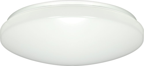 Nuvo 62/548 14 in.; Flush Mounted LED Light; Fixture with Occupancy Sensor; White Finish