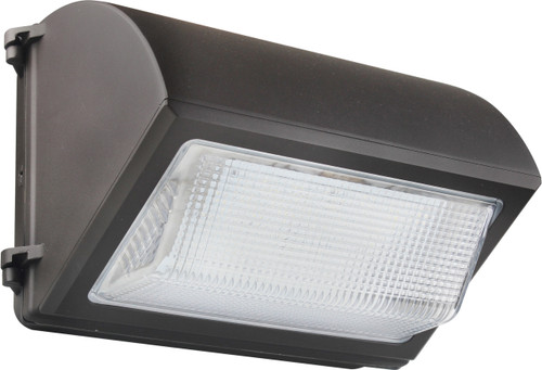 Nuvo 65/251 LED Cutoff Wall Pack; 35W; 4000K; Bronze Finish; 100-277V