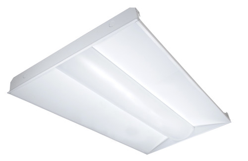 Nuvo 65/307 LED Troffer Fixture; 65W; 2 ft. x 4 ft.; 3500K; 6543 Lumens; 100-277V