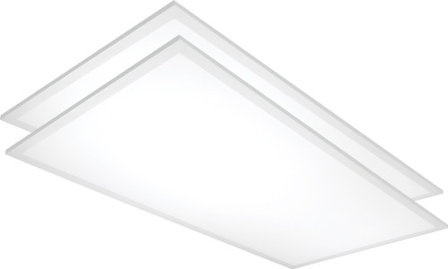 Nuvo 65/331 LED Flat Panel Fixture; 50W; 2 ft. x 4 ft.; 4000K; 2-Pack