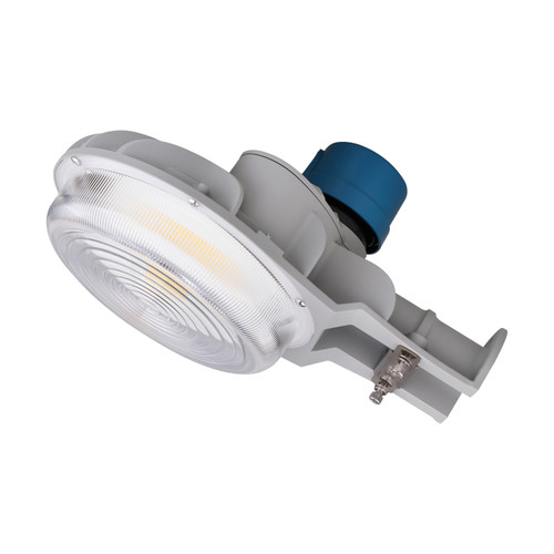 Nuvo 65/682 40 Watt LED Area Light with Photocell; CCT Selectable and Dimmable; Gray Finish; 120-277 Volts; Ultra Bright Lumens