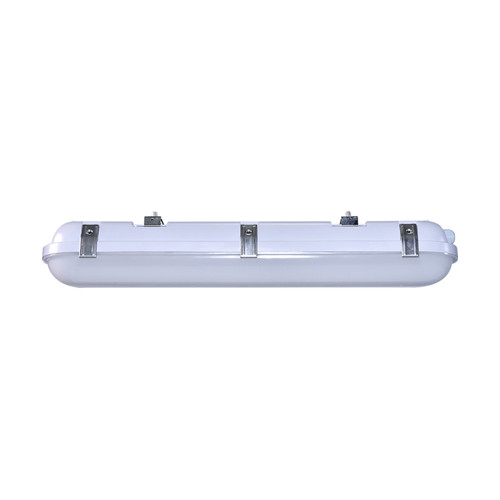 Nuvo 65/823 2 Foot; 20 Watt; Vapor Tight Linear Fixture with Integrated Microwave Sensor; CCT Selectable; IP65 and IK08 Rated