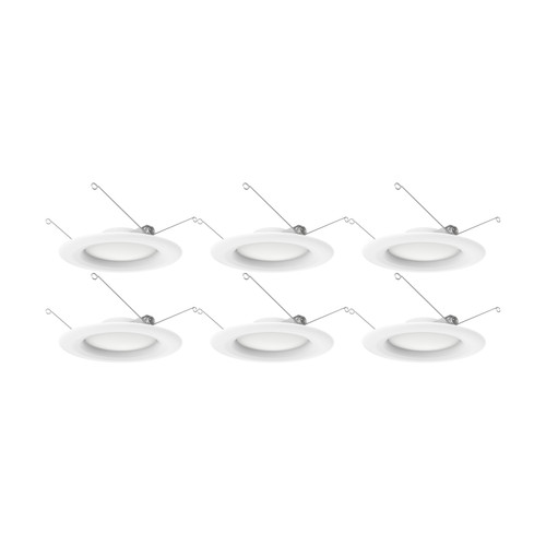 Satco S11641 9.2 Watt; LED Downlight Retrofit; 5-6 inch; 90 CRI; 3000K; 120 Volt; Pack of 6