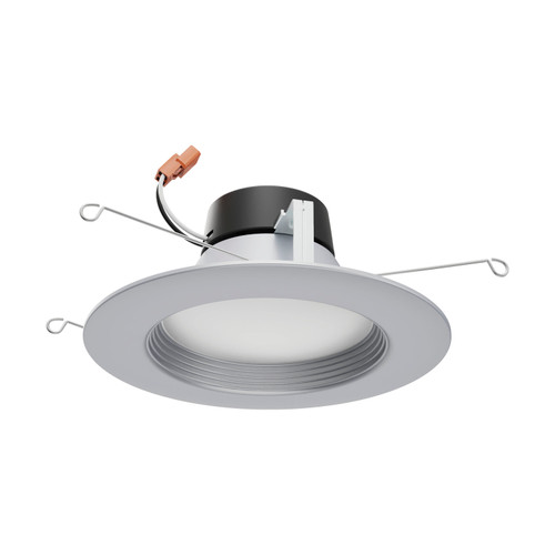 Satco S11836 9 Watt; LED Downlight Retrofit; 5 Inch - 6 Inch; CCT Selectable; 120 volts; Dimmable; Brushed Nickel Finish