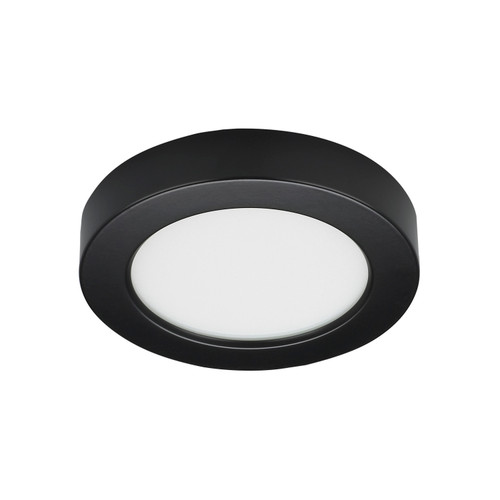 Satco S21526 10.5 watt; 5.5" Flush Mount LED Fixture; 3000K; Round Shape; Black Finish; 120 volts