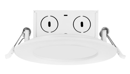 Satco S29058 8.5 watt LED Direct Wire Downlight; Edge-lit; 4 inch; 5000K; 120 volt; Dimmable