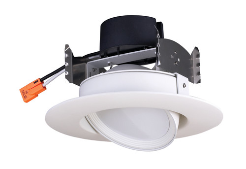 Satco S29467 9.5 watt LED Directional Retrofit Downlight - Gimbaled; 4"; 3000K; 90' Beam spread; 120 volts; Dimmable
