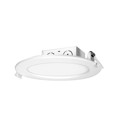 Satco S39063 11.6 watt LED Direct Wire Downlight; Edge-lit; 5-6 inch; 4000K; 120 volt; Dimmable