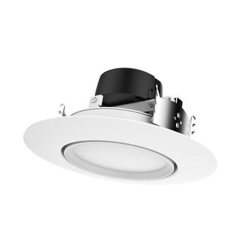 Satco S39472 9 watt LED Directional Retrofit Downlight - Gimbaled; 5"-6"; 2700K; 120 volts; Dimmable; White Finish