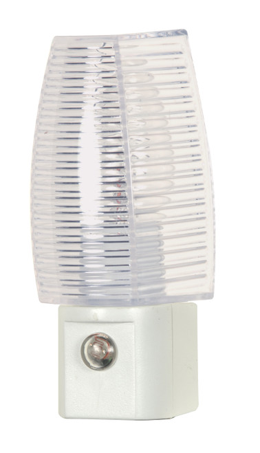 Satco S75/083 C7 Incandescent, Sensor Automatic, Decorative Len Lampshade, On at Dusk Off at Dawn