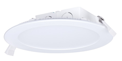 Satco S9061 11.6 watt LED Direct Wire Downlight; Edge-lit; 5-6 inch; 2700K; 120 volt; Dimmable