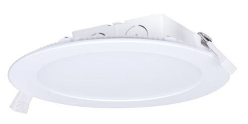 Satco S9063 11.6 watt LED Direct Wire Downlight; Edge-lit; 5-6 inch; 4000K; 120 volt; Dimmable