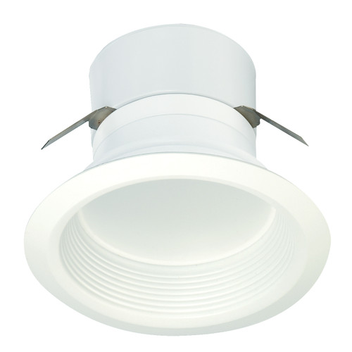 Satco S9121 Discontinued - 10 watt LED Downlight Retrofit Kit; 4" Baffle; 3000K; Medium base; 120 volts; Dimmable