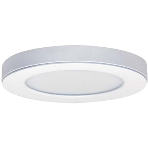 Satco S9881 16.5 watt; 8" Flush Mount LED Fixture; 3000K; White finish; 120 volts