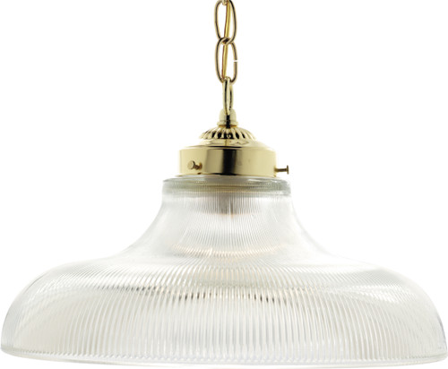 Nuvo SF76/264 1 Light - 15" - Pendant - Prismatic Railroad Shade