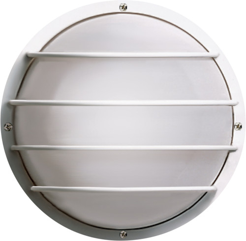 Nuvo SF77/892 2 Light CFL - 10" - Round Cage Wall Fixture - (2) 9W Twin Tube Incl