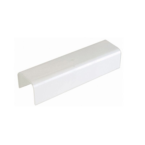 Satco 50/380 24 in. U-Bend Shade Horizontal Hole Centered 6-1/2 in. From End White 1/8 Slip