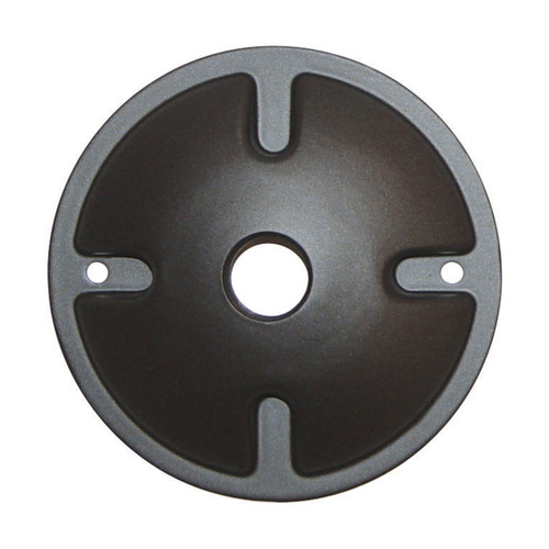 Nuvo 60/675 1-Light Die Cast Mounting Plate Dark Gray Nuvo 60/675 1-Light Die Cast Mounting Plate Dark Gray