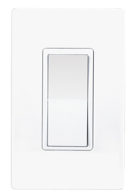 Satco 86/104 IOT Z-Wave 3-Way Auxiliary Switch; White