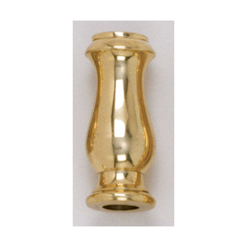 Satco 90/097 Solid Brass Neck And Spindle; Burnished And Lacquered; 7/8" x 2"; 1/8 Slip