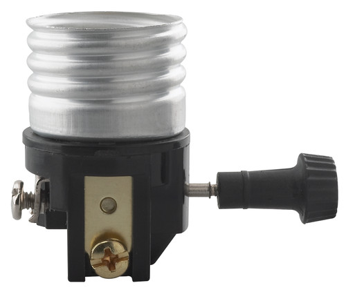 Satco 90/1141 On-Off Turn Knob Interior Mechanism With Screw Terminals; 250W; 250V