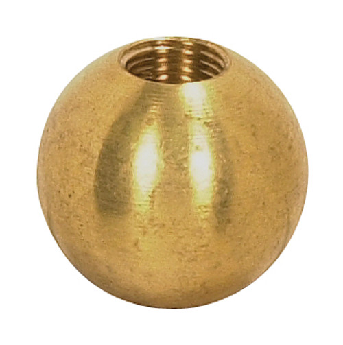Satco 90/1629 Brass Ball; 1" Diameter; 1/8 IP Tap; Unfinished