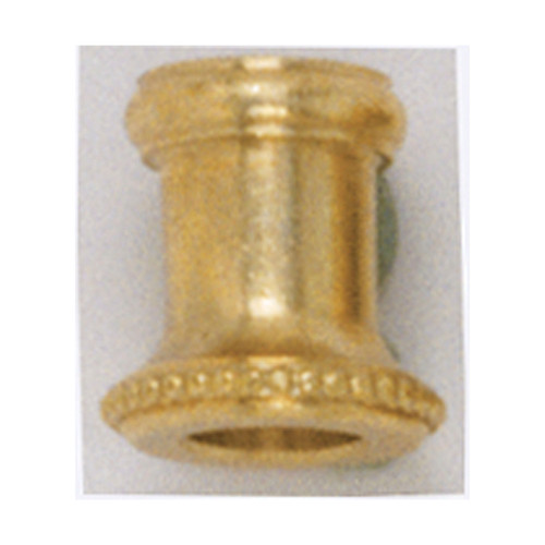 Satco 90/163 Solid Brass Necks And Spindles; Burnished And Lacquered; 13/16" x 7/8"; 1/8 Slip