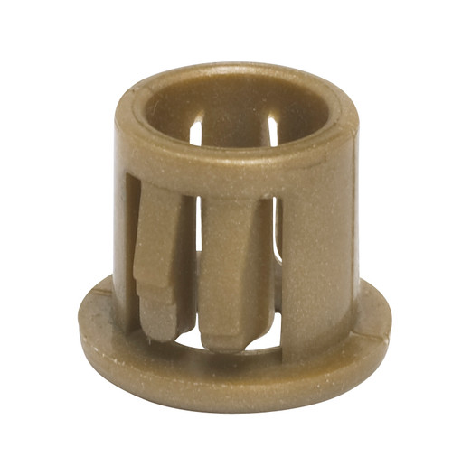 Satco 90/1825 Nylon Snap-In Bushing; For 3/8" Hole; Gold Finish