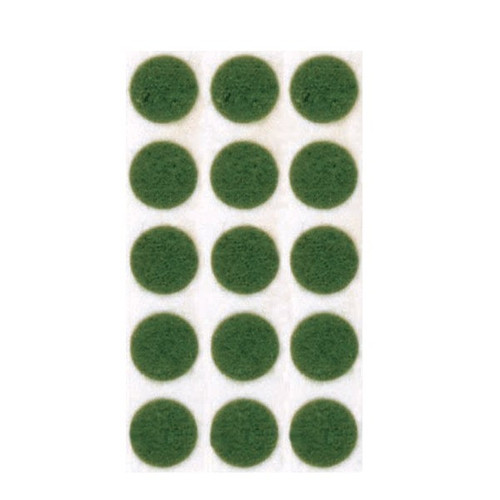 Satco 90/487 Green Felt; 1/2" Dots; Sold By Roll Only (1000 per Roll)