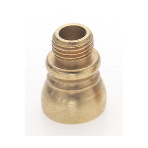 Satco 90/643 Brass Beaded Nozzles Brass Burnished And Lacquered; 1/4 F x 1/8 M