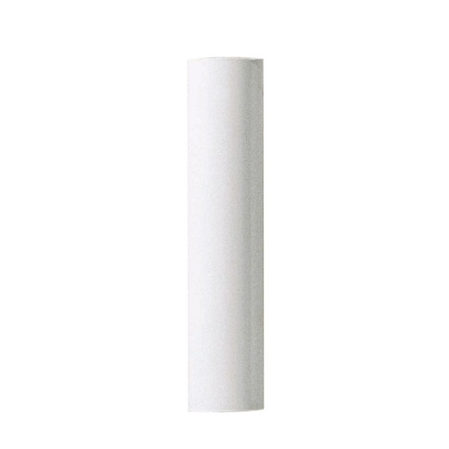 Satco 90/916 Plastic Candle Cover; White Plastic; 1-3/16" Inside Diameter; 1-1/4" Outside Diameter; 12" Height