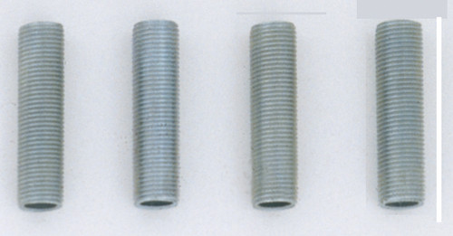 Satco S70/601 4 Steel Nipples; 1/8 IPS; Running Thread; 1-1/2" Length