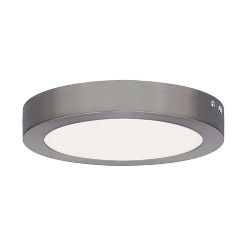 Satco S8673 Battery Backup Module For Flush Mount LED Fixture; 13 Inch Round; Brushed Nickel Finish