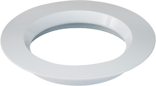 Satco S9520 Freedom Round 5" Trim Option For 5"/6" Base Unit; White Finish