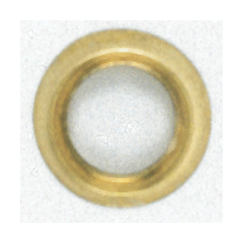 Satco 90/365 Reducing Washer; Brass Plated Finish; 9/16" x 7/16"