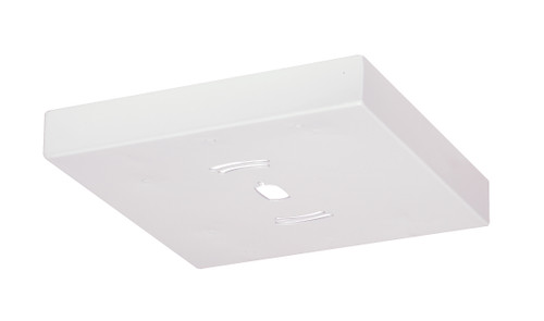 Satco S9659 Battery Backup Module Housing Only For Flush Mount LED Fixture; 9" Square; White Finish