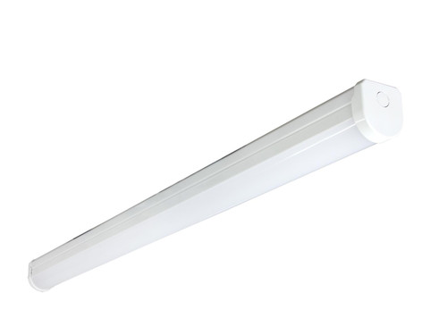 Maxlite LM-4840UF-35EMLL-Max Linear Strip 48" 40W 120-277V Frosted Lens 3500K W/Emergency Bbu Black Finish