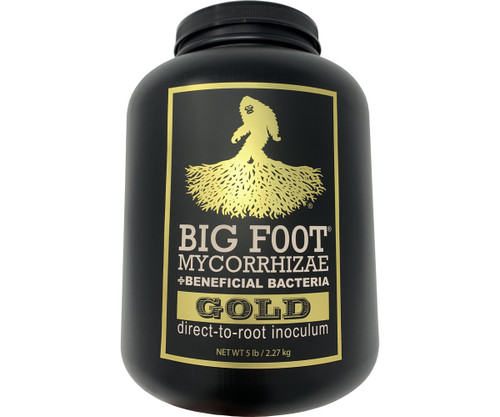 Big Foot Mycorrhizae BFAU5 BFAU5 Big Foot Mycorrhizae Gold 5 lb, Nutrients and Additives