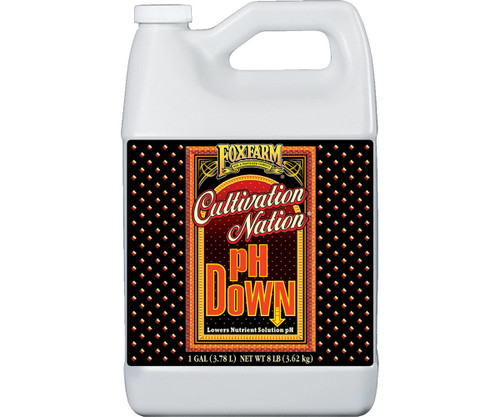 FoxFarm FX17060 FX17060 Cultivation Nation pH Down Gallon, Nutrients and Additives