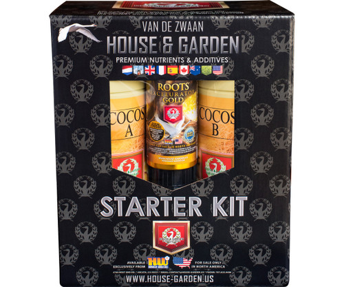 House and Garden HGCOSTRT HGCOSTRT House and Garden Coco - Starter Kit, Nutrients and Additives