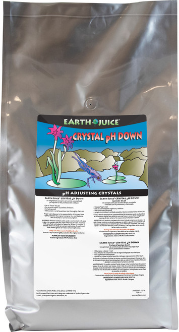 Hydro Organics / Earth Juice HOEJC0006 HOEJC0006 Earth Juice Crystal pH Up 0-0-47, 10 lbs, Nutrients and Additives